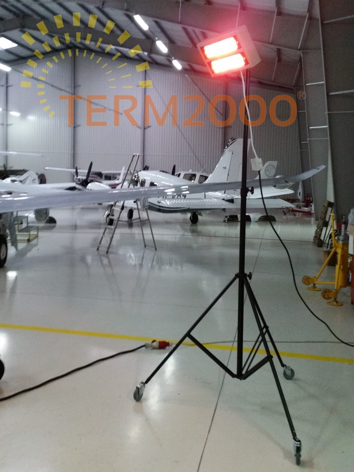 Ogrzewanie hangarów TEO TERM